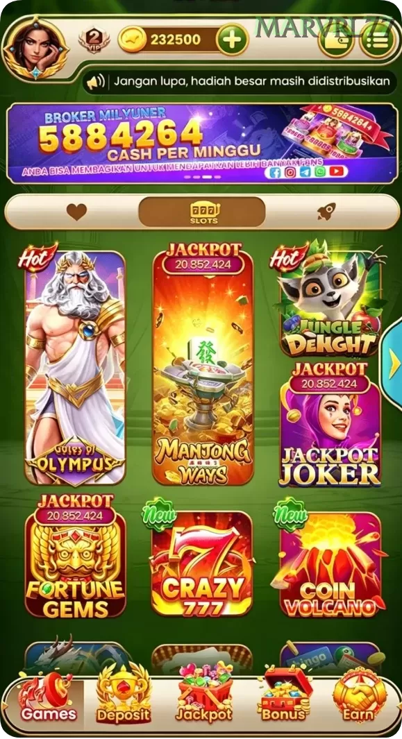 Screenshot Marima77 nomor 1